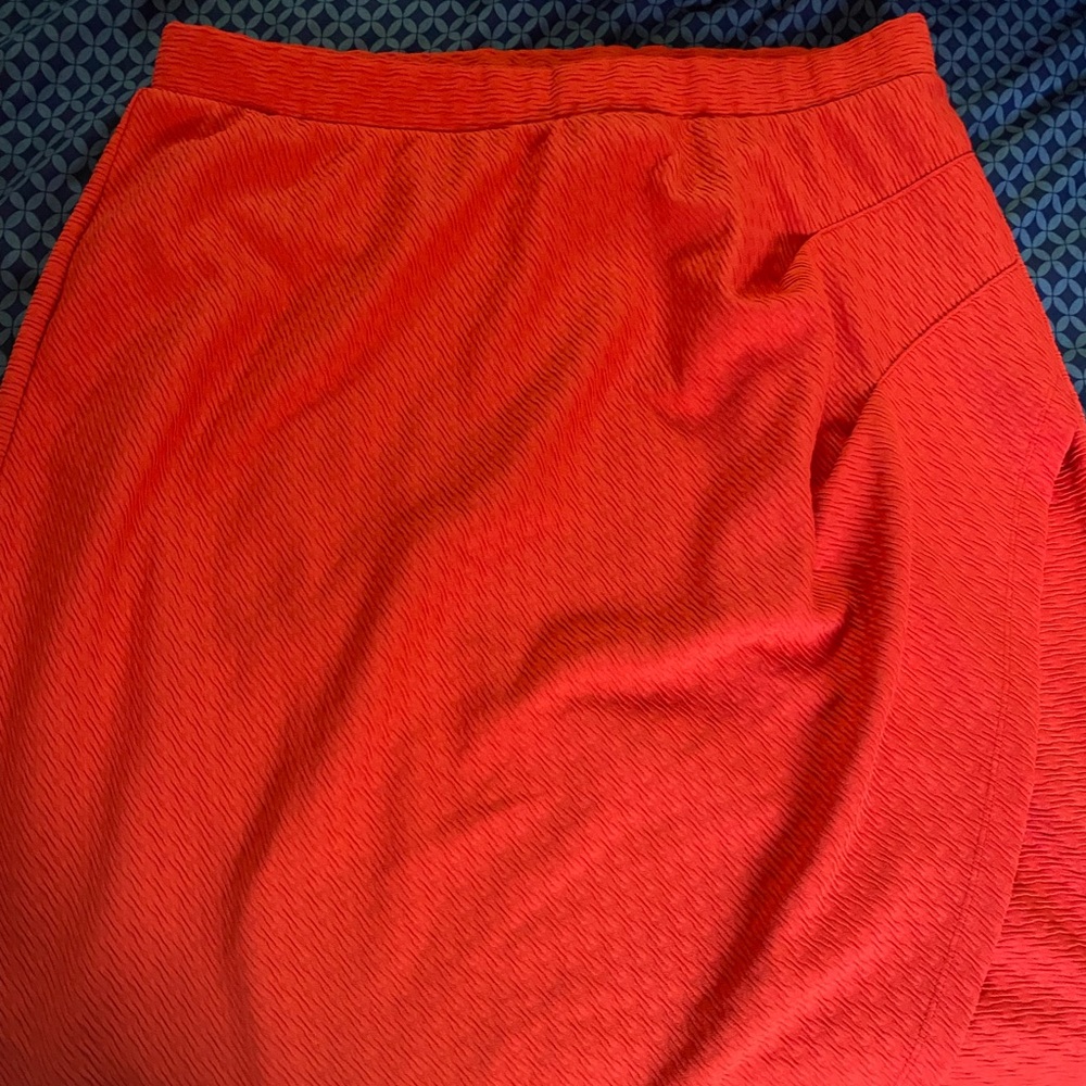 Cato Vibrant Red A-Line Skirt
